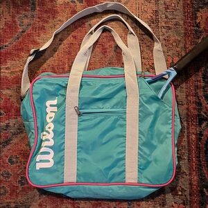 Vintage Wilson tennis bag
